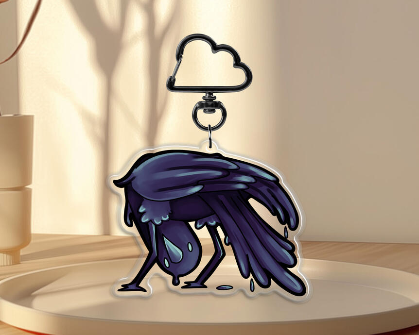 Porte Clef Holy Crow