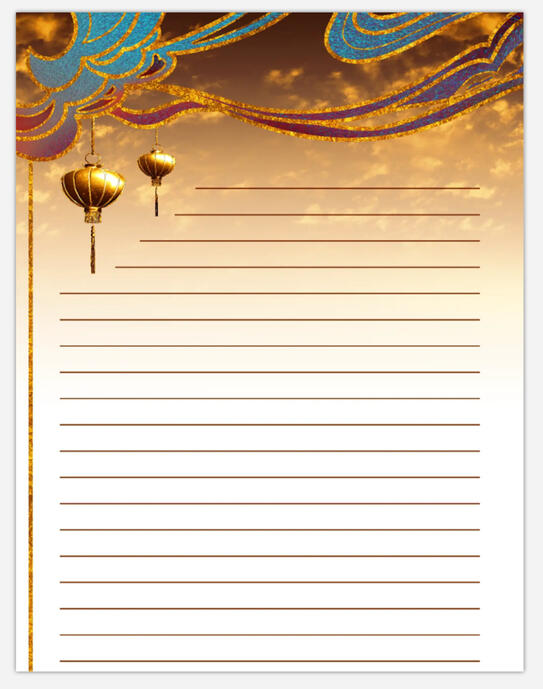 Bloc note d'or